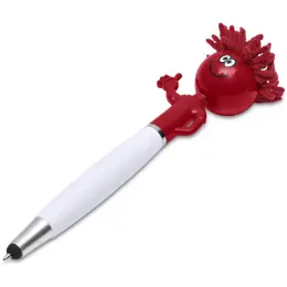 Altitude Moptopper Thumbs-Up Stylus Ball Pen & Screen Cleaner Red